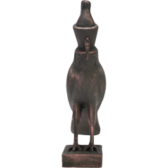 Statue of Horus at Edfu Temple - Bronze - 21*9*15 Cm