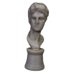 Alexander The Great Bust - 7*7*27 cm