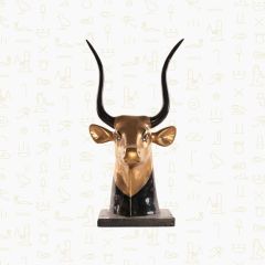 Cow Hathor Head Statue - 17*15*30 cm