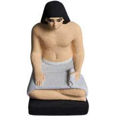 The Egyptian Seated Scribe Statue- 5*5*8 cm 