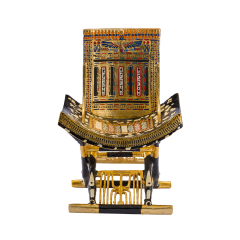 Ceremonial Chair of King Tutankhamun -  9.5*13*19 cm