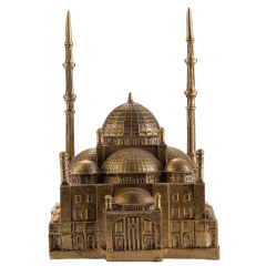 Maquette of Muhammad Ali Mosque - Gold  - 30x15x15cm
