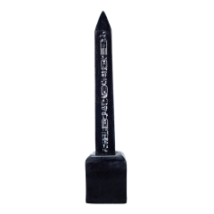 Obelisk of Ramses - Black - 6*6*30 cm