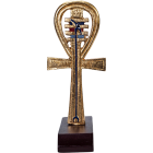 Key of Life with Wooden Base - 8*4*15 Cm