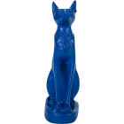 Bastet Statue  -  Blue - 12*4*7 Cm