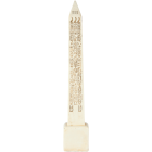 Obelisk of Ramesses II - White - 6x6x34 cm 