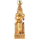 Isis Nursing Horus Statue - 9x6x19 cm