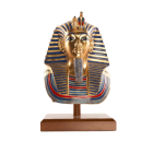 Tutankhamun Mask with Wooden Base - 23*23*32 cm