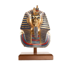 The Golden Mask of King Tutankhamun with a Wooden Base-3